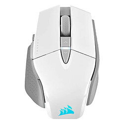 Corsair M65 RGB Ultra Wireless - Blanc