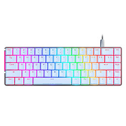 Asus ROG Falchion Ace - Asus ROG NX Red - Blanc
