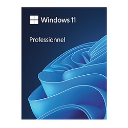 Microsoft Windows 11 Professionnel 64 bits (clé USB)