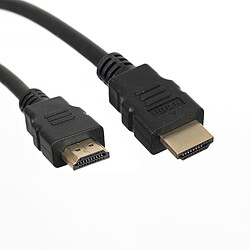 TEXTORM Câble HDMI 2.0 blindé - Mâle/Mâle - 1 m