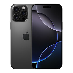 Apple iPhone 16 Pro Max (Titane noir) - 256 Go