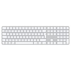 Apple Magic Keyboard avec Touch ID et pavé numérique (USB-C) - Blanc