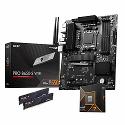 AMD Ryzen 7 9700X - MSI B650 - 32 Go RAM DDR5