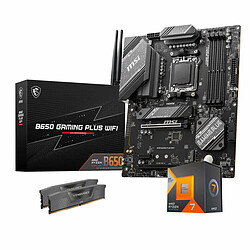 AMD Ryzen 7 7800X3D - MSI B650 GAMING PLUS WIFI - 32 Go 