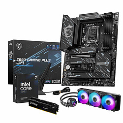 Intel Core Ultra 7 265K - MSI Z890 GAMING PLUS WIFI - 32 Go - AiO 360